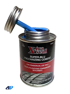 #ad Xtra Seal 14 511 Super Blu Repair Vulcanizing Cement Glue Tire Repair Flat 8oz $15.29
