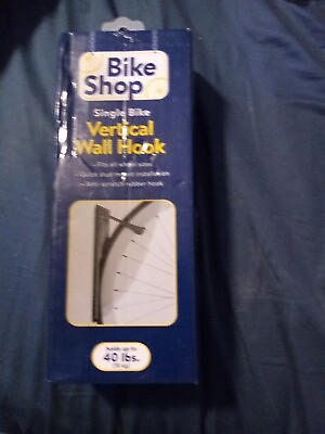 #ad Vertical Wall Mount Bike Rack Single Bicycle Hook Bracket Hanger Storage. $5.00