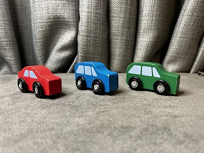 #ad Melissa and Doug Color Wooden Cars Replacements Car Carrier Wood Truck Bundle $9.99