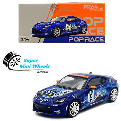 #ad Pop Race 1:64 Toyota GR86 Endless #9 Blue PR64 25 $14.99