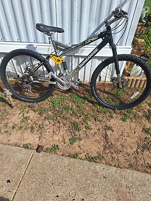 #ad 2000 Chrome And Yellow Mongoose With Full Shimano Kit Factory Wheels And... $400.00
