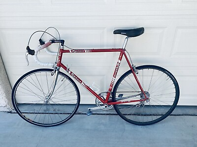 #ad 1 Owner ROSSIN SUPER RECORD VELOCHROMED COLUMBUS STEEL VINTAGE Bike 80s EROICA $1500.00