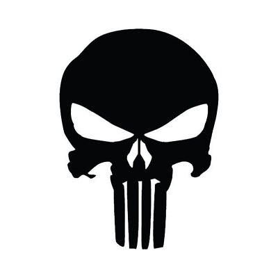 #ad Punisher Decal The Punisher Skull Sticker Choose Color. FAST FREE SHIPPING $3.49