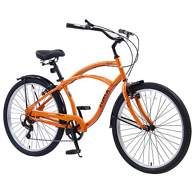 7 Speed Bicycles 26quot;Inch Multiple Colors Beach Cruiser Bike for men and women $219.99