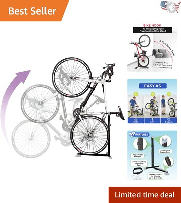 #ad Bike Stand amp; Storage Rack Vertical Design Easy Assembly No Drilling Required $97.84