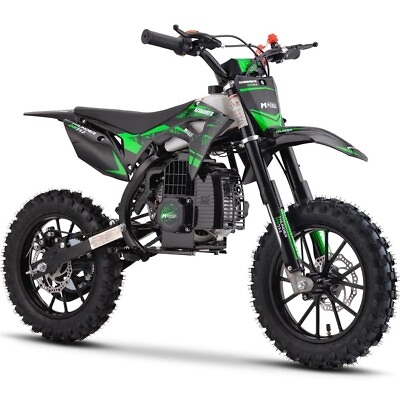 #ad #ad MotoTec Thunder 50cc 2 Stroke Kids Gas Dirt Bike GREEN Mini OffRoad Sports Ride✅ $469.00