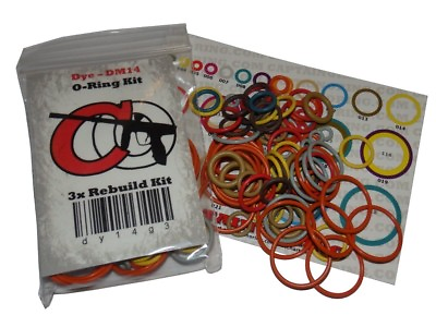 #ad Smart Parts Shocker SFT NXT Color Coded 3x Oring Rebuild Kit $14.59