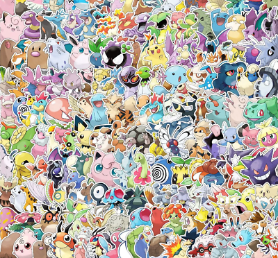 #ad Pokemon Stickers 300 MEGA pack Set $14.95