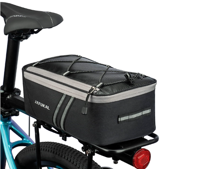 #ad Bicycle Rear Rack Seat Bag Bike Cycling Storage Pouch Trunk Pannier Waterproof $20.59