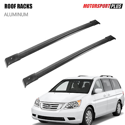 #ad Roof Rack Luggage Carrier Cross Bars For 2005 2010 Honda Odyssey W side rails $47.89