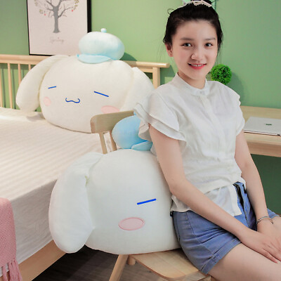 #ad #ad Cute Cinnamoroll Plush Doll Huge Soft Toy Car Bedroom Backrest Cushion Pillows $75.32