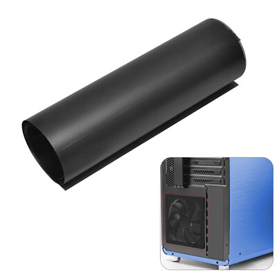 #ad 100CM Computer Mesh DIY PVC PC Case Fan Cooler Dust Filter Network Net Case MF $4.11