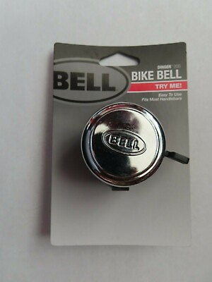 #ad BELL Dinger 200 Chrome Bike Bell Bicycle Fits most Handlebars #7091052 $6.69