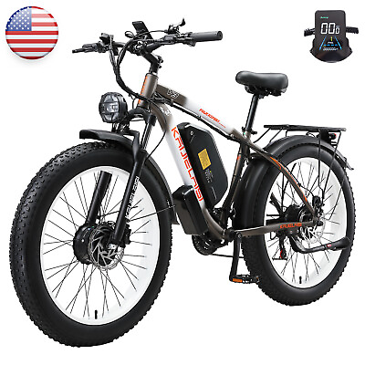 #ad V3 2000W Electric Bike KAIJIELAISI 48V 23Ah 26quot; Fat Tire Mountain Bike for Adult $1100.00