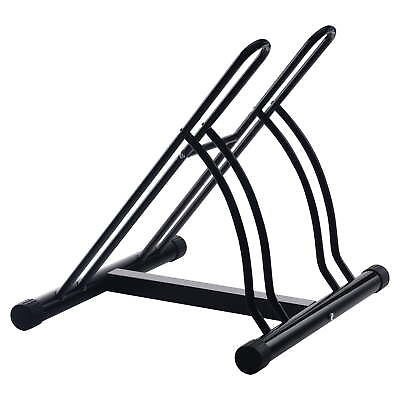 #ad #ad Dual Bicycle Stand for 2 Mountain Road Kid’s Bikes Indoor Outdoor Bike Storage $23.64
