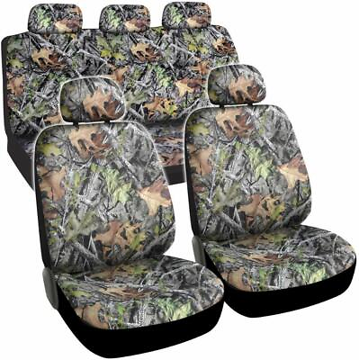 Camo Seat Covers for Truck Car SUV Camouflage Auto Protectors Set Heavy Duty $39.99