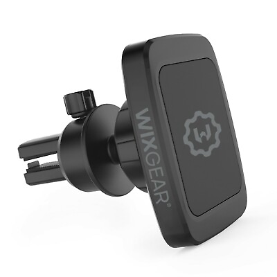 WixGear Universal Bite lock Air vent Magnetic Phone Car Mount Holder. New Design $9.99