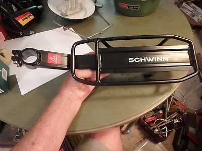 #ad 8Z mint SCHWINN black bike rack 20lb model SW75617 2 $8.74