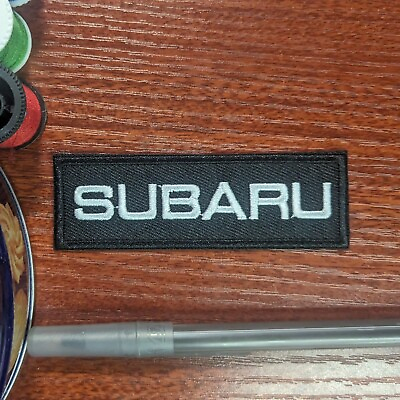 #ad Subaru Patch WRX Japanese Cars Motorsport Rally Embroidered Iron On 1.25x3.5quot; $4.50