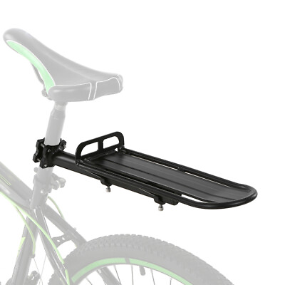 #ad Retractable Bike Rear Rack 20Lb Capacity Holder Bicycle Cargo Carrier Rack H7E2 $17.65