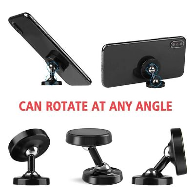 #ad #ad Accessories Cell Phone Mount 360 Rotatable Magnetic Car Phone Holder Metal $8.90