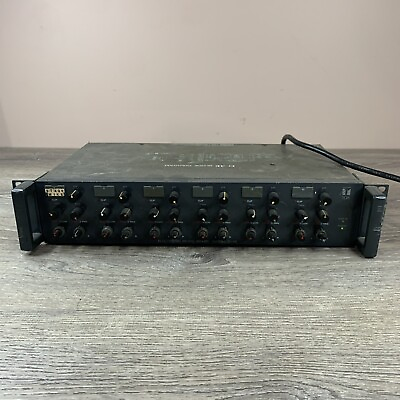 #ad TOA D 4E Channel Electronic Music Mixer Preamplifier Equalizer Vintage Rack $171.00