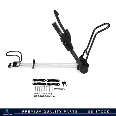 #ad 1 set Roof Top Bicycle Universal Car Carrier Rack for one Bikes cargo with lock $80.88