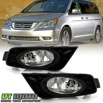 #ad #ad For 2008 2010 Honda Odyssey Bumper Driving Fog Lights Lamp w Switch LeftRight $55.75