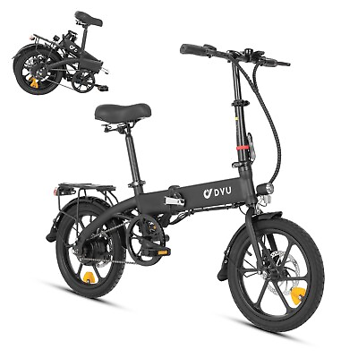#ad DYU 16quot; Folding Electric Bike for Adults Teens15.5MPH 250W 36V 7.8AH Commuter $499.00