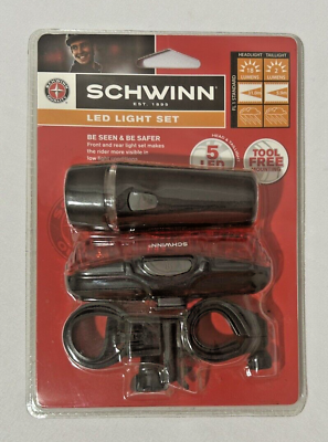 #ad Schwinn LED Light Set PERFECT For Your Bike NEW In PACKAGE NICE $7.95