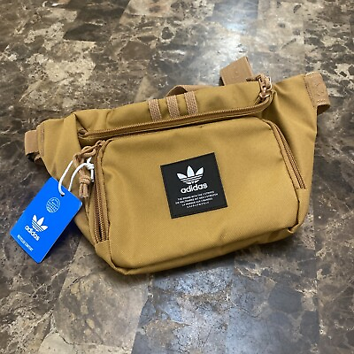 #ad #ad adidas Originals Sports Men#x27;s Sport hip pack 2.0 fanny pack in Brown black $28.64