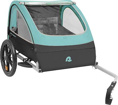 #ad #ad Rover Kids Bicycle Trailer Single and Double Passenger Children’s Foldable $315.99