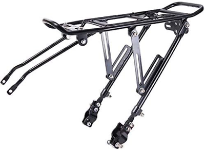 #ad Generies Biking Universal Adjustable Bike High Capacity Cargo Rack Cycling Stand $46.88