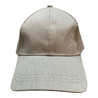 #ad ALDI Gear Capsule Collection Gray Baseball Cap Hat Smile Face 2023 $14.99