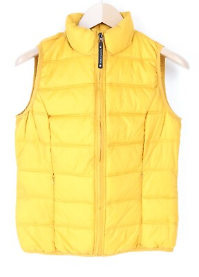 #ad TUCANO URBANO Hot Dan Women Vest EU42 Yellow Padded Quilted Moto Waterproof $47.68