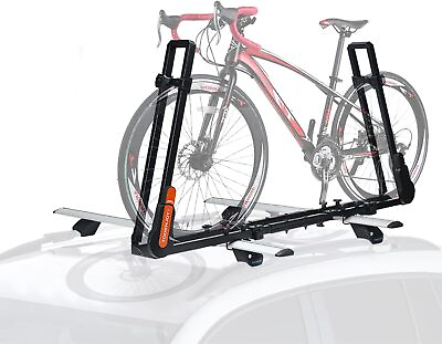 #ad #ad Roof Mount Bicycle Car Rack Upright Bike Rooftop Mount Rack with Dual $195.07