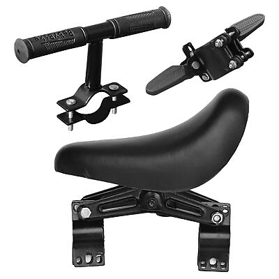 #ad Kids Bike Seat with Handlebar Attachment Detachable Front Mounted Child Bicycle $96.59