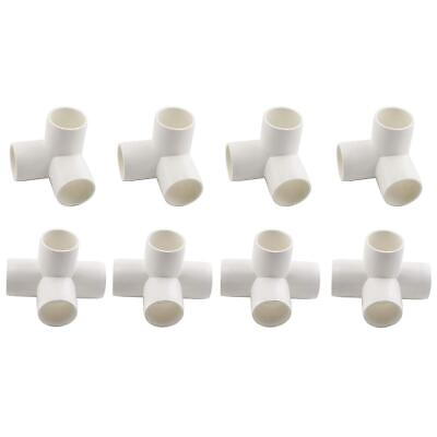 #ad 1 2quot; PVC Fitting Kit Furniture Grade Pipe Elbow Connector for DIY PVC Shelf G... $22.10