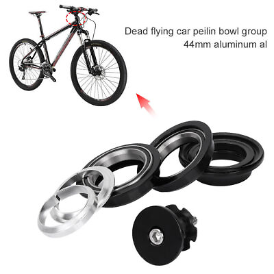 #ad #ad Mountain Bike Head Tube Aluminum Alloy Bearing Bowl Group 44mm External $13.69
