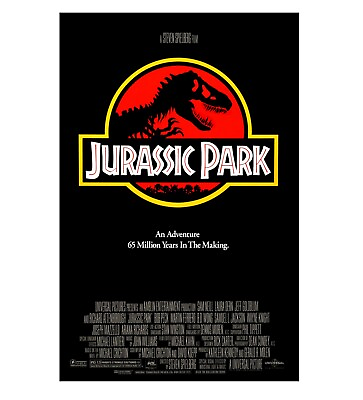 #ad Jurassic Park Movie Poster 24quot; x 36quot; $19.75
