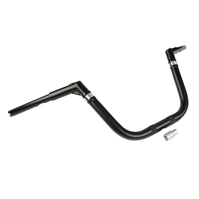 #ad 10quot; Rise Ape Hanger 1.25#x27;#x27; Fat Handlebar Fit For Harley Dyna FXDB Softail Fatboy $78.99