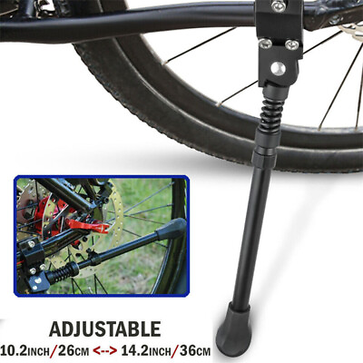 #ad Universal Mountain Bike Stand Bicycle Stand MTB Road Adjustable Side Kick Stand $7.55