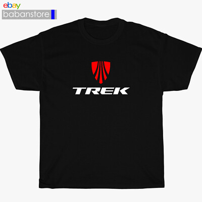 #ad New Shirt Trek Bikes Logo Black T Shirt Size S 3XL $19.45