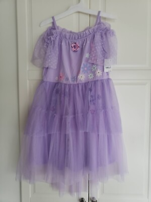 #ad Disney Encanto Isabel Dress Lavender Purple Girls size XL 14 16 NEW $20.00