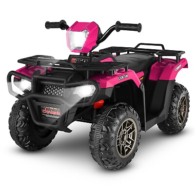 #ad 12V Kids ATV Ride on Car Electric Toys Off Road Vehicles 4 Wheeler Quad for Kids $119.99