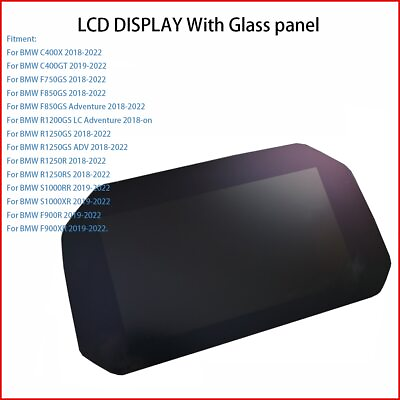 #ad LCD Display Glass TFT Motorcycle For Adventure 2018 on BMW K50 K51 K53 K54 K80 $280.00