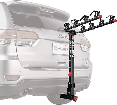 #ad Allen Sports 4 Bike Hitch Racks for 2 in. Hitch Deluxe Locking Black $133.99
