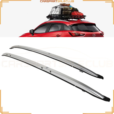 #ad #ad 2 X Roof Rack Top For Mazda CX 3 CX3 2016 2019 Cross Bar Rail Aluminum $99.74