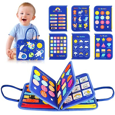 #ad #ad Toddler Busy Board Montessori Toys for 1 2 3 4 Year Old Girls Boys Sensory Board $21.83