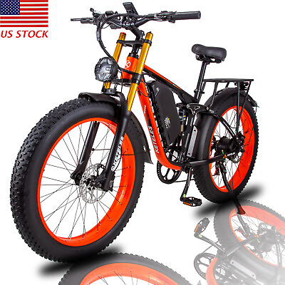 #ad KETELES 1000W K800PRO Electric Bike 48V 17.5Ah 26quot;FatTire 7 Speed E MountainBike $1298.88